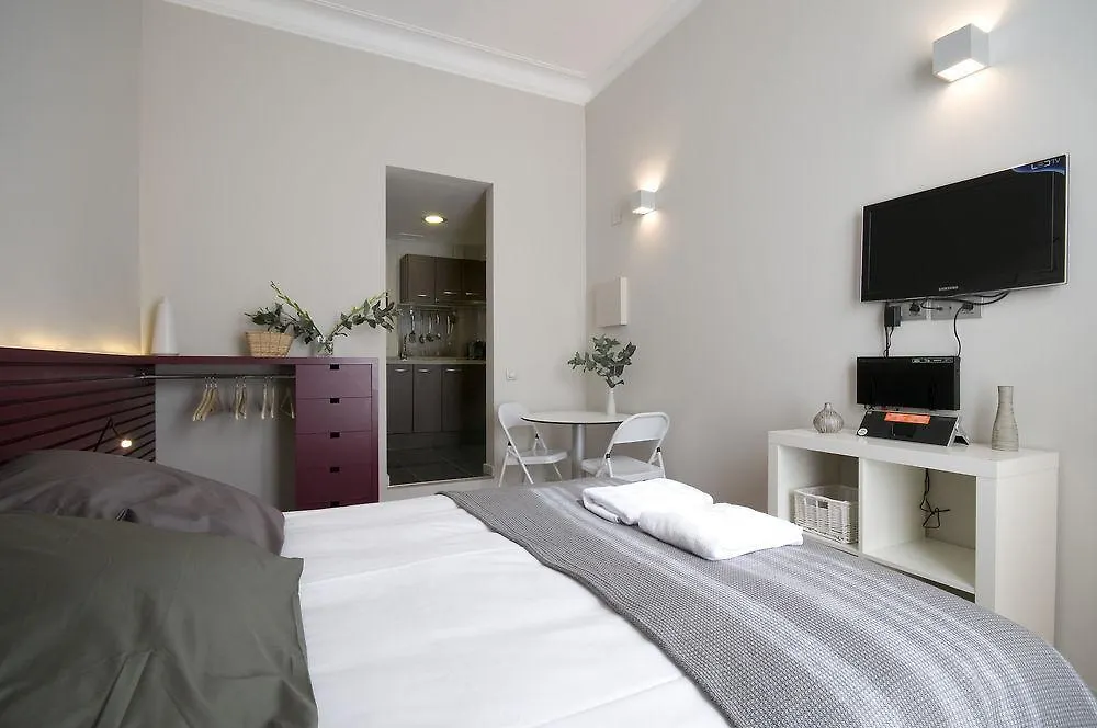 Апартаменты Aspasios Gran Via Suites Барселона Испания